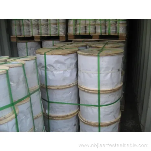 Galvanized Steel Cable 1X7 Used in Hanger